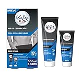 VEET MEN 2 STEPS HAIR REMOVAL KIT sensitive areas 200 ml