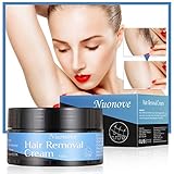 Crema Depilatoria Uomo, Crema Depilatoria Donna, Hair Removal Cream, Indolore Crema Di Rimozione, Lenitiva Rinfrescante Rapido Crema Depilatoria, 100g